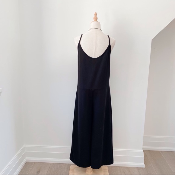 Oak & Fort Black Flowy Jumpsuit - Picture 2 of 9